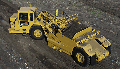 Kress K13 Wheel Tractor Scraper
